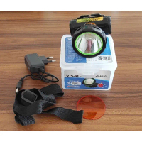 TERSEDIA Senter Kepala LED 30W Visalux VS-4030L Head Lamp Camping Cas Ulang 30 Watt 30Watt High Powe