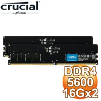 Micron 美光 Crucial DDR5-5600 16G*2 桌上型記憶體(支援XMP3.0/AMD EXPO超頻