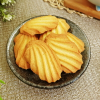 【食尚三味】法式手作貝殼奶酥餅 (手工餅乾 奶酥餅) 360g (古早味)