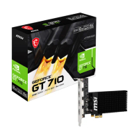 【MSI 微星】GT 710 2GD3H 4HDMI顯示卡