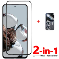 2-in-1, 9D Glass + Camera Film for Mi-12T Xiaomi 12 T Pro Tempered Glass Mi12T Pro Xiaomi 12T Screen Protector Mi 12T Pro Glass