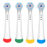 Compatible with Oral-B iO 3/4/5/6/7/8/9/10 Series Ultimate Clean Electric Toothbrush Replacement Brush Heads,4 Pack
