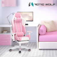 ArcticWolf Gorgeous網美賽車型電競椅-粉紅色
