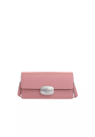 Coach Coach Eliza Small Flap Crossbody Bag In True Pink CP045