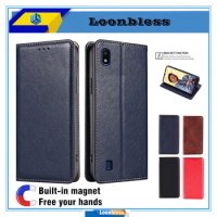 Stand Business Phone Holster For Samsung Galaxy A10 Cases Etui Samsung A10 Galaxy A10s Samsung A10e A 10 Case celular Book Cover