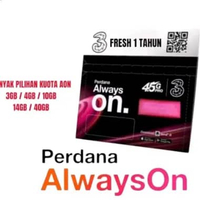 Kartu Perdana AON 1 TAHUN TRI AON 40GB 1 TAHUN