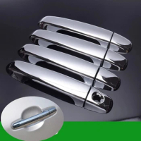 Auto Parts For Toyota Camry XV50 2012-2015 2016 2017 Chrome Car Side Door Handle Cover Trim Sticker Styling Accessories