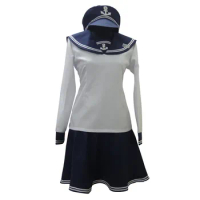 Kantai Collection Hibiki Sailor Uniform Cosplay Costume