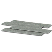 【VICTORY】業務用鋁合金特大除塵平板拖把替換布90cm(4入)