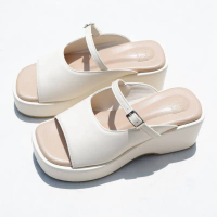 ALIN BRAND (บาร์รี่)(การันตีความนุ่ม+เบา) สูง 2.7นิ้ว รองเท้า  แตะ  น่ารัก เสริมส้น