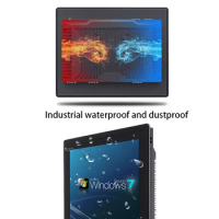 15.6 Inch Industrial Control Computer Industrial Tablet PC Panel AIO with Capacitive Touch Screen Built-in WiFi for Win10 Pro