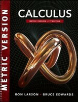 Calculus  (Metric Version) 11/e Ron Larson, Bruce H. Edwards 2017 Cengage