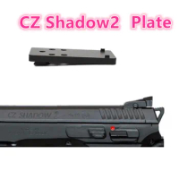Metal Mount Plate for CZ Shadow2 CZ 75 SP-01 P01 Shadow1 Optic Red Dot Sight fit Docter Frenzy ADE RMR Sentry Dovetail Base New