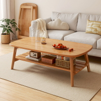 茶幾 茶臺 可折疊客廳家用實木簡易小桌子小戶型茶桌簡約現代臥室小矮桌
