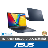 ASUS Office2021組★15.6吋R7輕薄筆電(VivoBook M1502QA/R7-5800H/8G/512G SSD/W11)