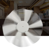 6 inch RVs Vent Fan, for 12V D-Shaft RVs Fan Motor White Fan Blade, RVs Exhaust Fan Replacement Parts for RVs Roof