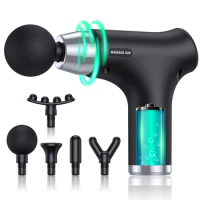 Fascial Massage Gun Electric Percussion touch switch Pistol MassagerwholeBodyDeep TissueMuscle Relaxation Fitness Tool for Women