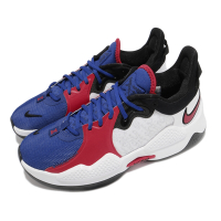 Nike 籃球鞋 PG 5 EP 運動 男鞋 明星款 避震 包覆 支撐 球鞋 白 紅 CW3146101