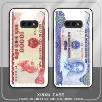 Ốp Điện Thoại Cho Samsung Galaxy S10E, Ốp Cứng Chống Sốc Kính, Thiết Kế Tiền Giấy, Phiên Bản 1987, N