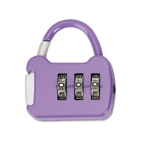 3 Dial Luggage Travel Digit Number Code Lock Combination Padlock Safe Lock For Gym Digital Locker Su