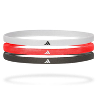 adidas ที่คาดผม สีดำ, สีขาว, สีแดง / Hairbands Black, White, Solar Red
