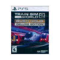 【新品瑕疵-外盒背面有割痕】PS5 模擬火車世界 2 尖峰時刻 豪華版 中英文美版 Train Sim 高峰時刻