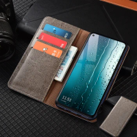 Magnet Natural Genuine Leather Skin Flip Wallet Phone Case Cover On For Samsung Galaxy M12 M21 M31 M51 M 12 31 21 51 64/128 GB