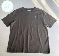 Maison kitsune dreaming fox comfort tshirt in beluga L