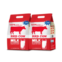 【RED COW紅牛】官方直營 脫脂高鈣奶粉2kgX2袋
