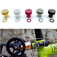 For Brompton Folding Bike Seat Post Quick Release Nut Shock Absorber Spring Screw Nut
