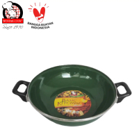WONDERCOOK Panci Enamel Wajan Hakasima uk 32cm