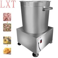 Vegetable Spin Dryer Food Dehydrator Electric Commercial Cabbage Spin Dryer Water Shaker Vegetable Stuffing Squeezer Dehydrator