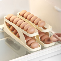冰箱雞蛋收納盒保鮮盒廚房整理神器裝放架托蛋盒專用抽屜式雞蛋盒