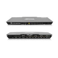 TESmart Commutateurs KVM Switcher HDMI 2.0 4x1 HDMI 4 Input 1 Output 4 Port 60Hz 4K HDMI KVM Switch