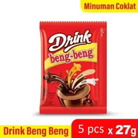 Drink Beng Beng minuman coklat malt drink beng-beng drink bengbeng 10pc renceng 5 Sachet PAKINGSTAND