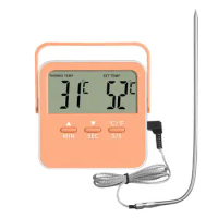 BBQ Thermometers Oven Safe Digital Wireless Meat Thermometers Digital Meat Thermometers Instant Read For Kitchen Outdoor
