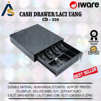 LACI UANG KASIR MINI CASH DRAWER IWARE CD-339 / CASH DRAWER MINI KECIL Printer Kertas - CD-339
