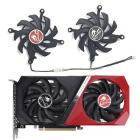 New 85MM Cooler Fan Replacement For Colorful GeForce RTX 3060 Ti RTX3060 NB DUO 12G V2 L-V Graphics Video Card Cooling Fans