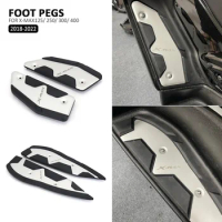 Motorcycle Footpads For XMAX 125 250 300 400 Front Rear Pegs Plate Aluminum Alloy Pedal Modified Skid proof Footrest