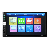 Hot Selling 2 din 7 inch Touch Screen Car MP5 Player Radio FM\BT\USB\TF card Music Car Player 7012B