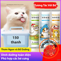 we993 COMBO 50 thanh Súp thưởng cho mèo con, soup thưởng mèo trưởng thành, thanh súp dinh dưỡng