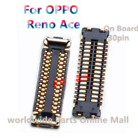 10pcs-100pcs For OPPO Reno Ace Mobile phone tail socket motherboard cable connection buckle FPC connector On Board Flex 30pin