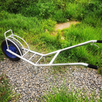 現貨速發！免運 獨輪車 搬運車 手推車 農用獨輪田埂窄路巷道蔬菜水果大棚地溝專用帶剎車石頭搬運手推車 八折下殺 特價出 快速出貨