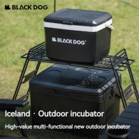 Naturehike BLACKDOG Cooler Box Outdoor Camping Insulation Box Picnic Fresh Food Cooler Large Capacity Portable Refrigerator