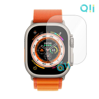 【愛瘋潮】Qii Apple Watch Ultra (49mm) 玻璃貼 (兩片裝)【APP下單最高22%回饋】