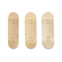 30/32/34mm Professional FingerBoard Deck Natural Wood Grain Mini Finger Skate Board 5 Layer Maple Wooden SkateBoard