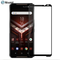 Full Tempered Glass For Asus Rog Phone II 2 ZS660KL Screen Protector For Asus Rog Phone ZS600KL Screen Guard Full Glue