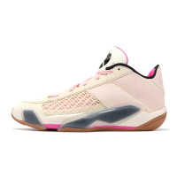 Nike 籃球鞋 Air Jordan 38 XXXVIII Low PF 男鞋 米白 粉紅 運動鞋 FD2325-100