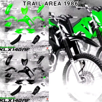 Body Trail set Bodyset KLX 150 KLX BF bigfoot KLX 140 RF body part set cover body side panel tangki 