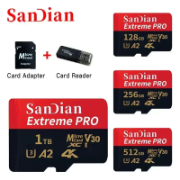 Original Memory Card 128GB Sd Card 512GB 1TB ความเร็วสูง TF Flash Card สมาร์ท Mini 256GB Sd Card สำหรับศัพท์มือถือ Pc กล้อง
